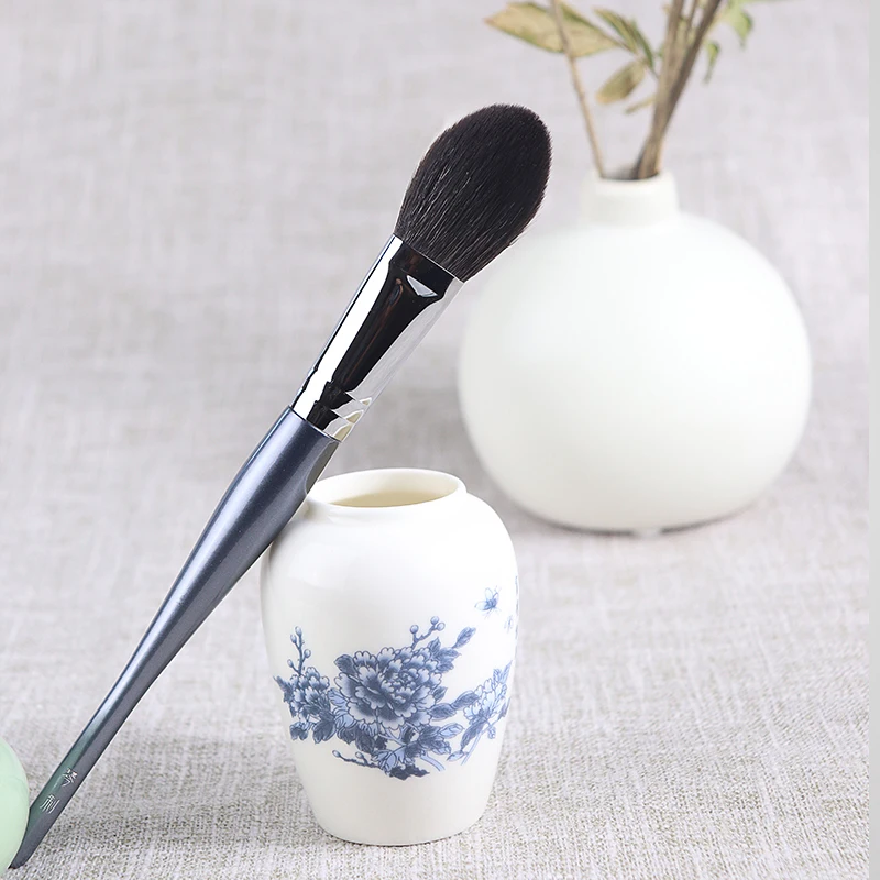 194 Professional Make Up Brush Tapered Blush Highlighter Brush Soft Sokouhou Goat Hair Synthetic Fiber Makeup Brushes