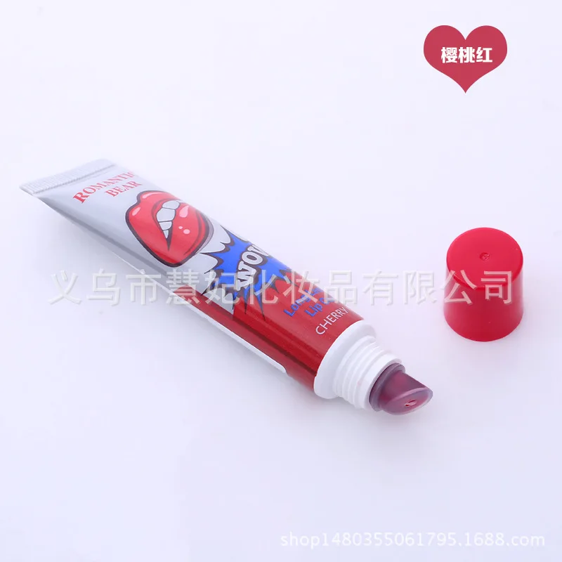 Лидер продаж водостойкая губная помада известного бренда Beauty Red Wow для макияжа