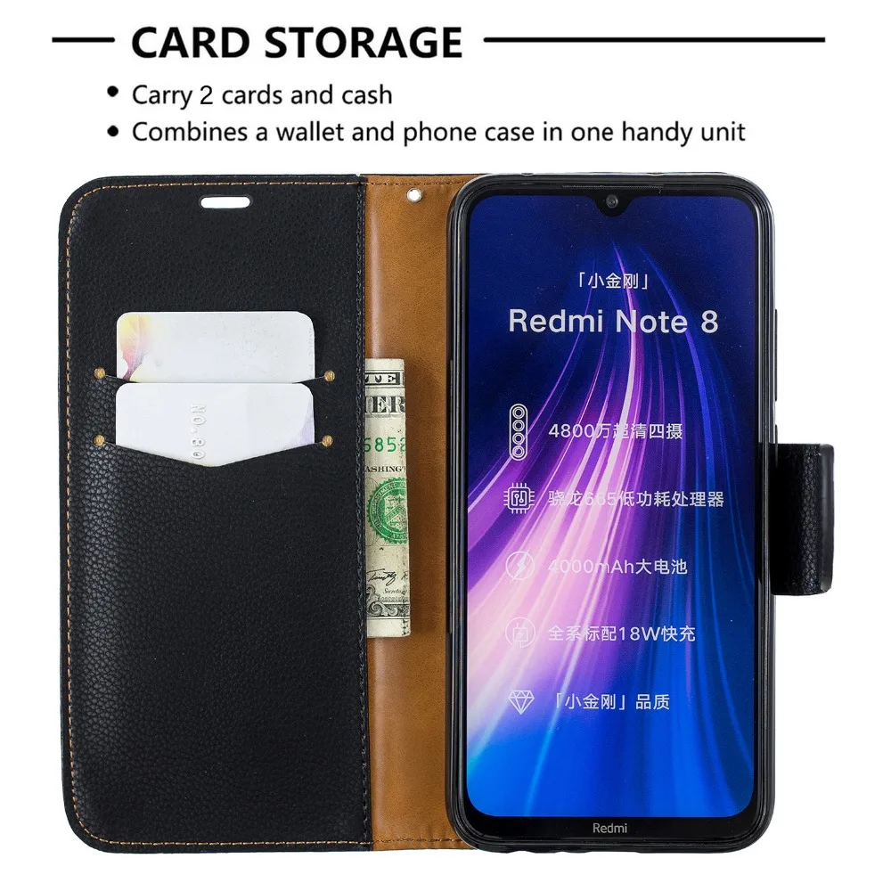 Чехол для Redmi Note8 Pro, чехол для Xiaomi Redmi Note 8 Pro, чехол для Xiomi Redmi Note 8Pro, флип-бумажник, кожаный чехол для телефона, Coque