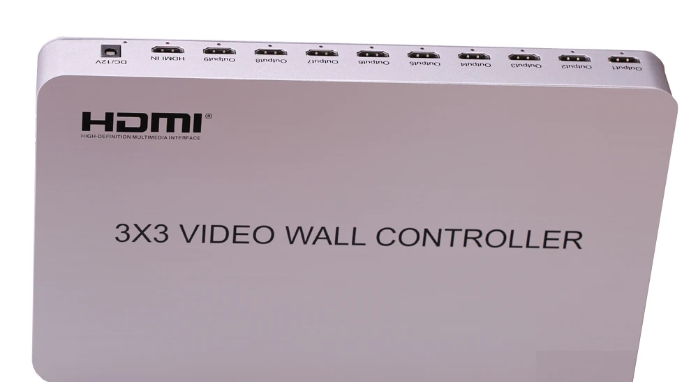 3x3 HDMI видео настенный процессор матричный конвертер сплиттер 1 в 9 дисплей 3x2 2x2 3x1 1x3 2x3 4x2 2x4 HDMI видео контроллер