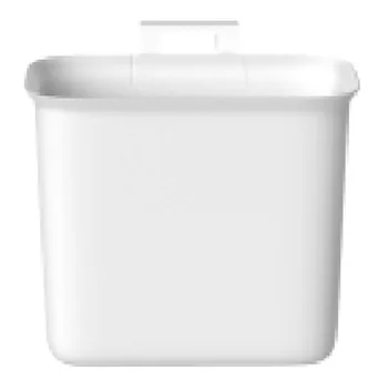 

Kitchen Cabinet Trash Can Cabinet Hanging Door Garbage Bin Garbage Container Plastic Desktop Countertop Trash Can Bins White