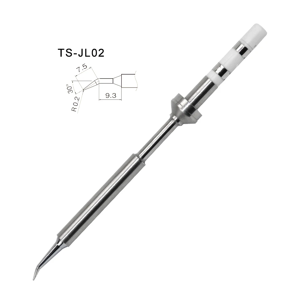 best soldering station 2022 Quicko TS100 Soldering Iron tips Replacement Various models of Tip Electric Soldering Iron Tip K KU I D24 BC2 C4 C1 JL02 electronics soldering kit Welding Equipment