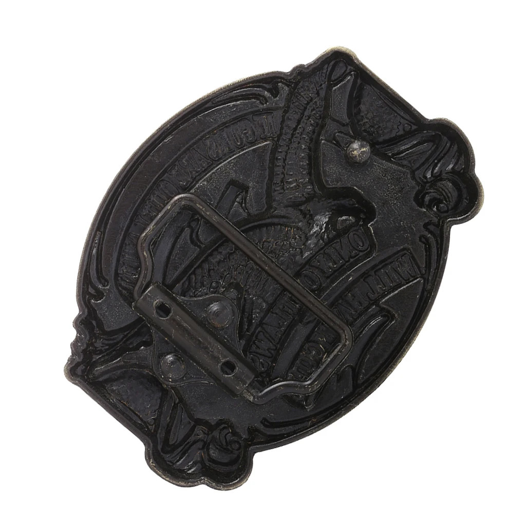 Vintage Eagle Belt Buckle Western Cowboy Jeans Belt Accessories for Women Men