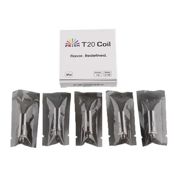

5pcs Innokin Endura T20 Coil Head 1.5ohm for Innokin Endura T20 Kit and Prism T20 Tank Japanese Organic Cotton Coil