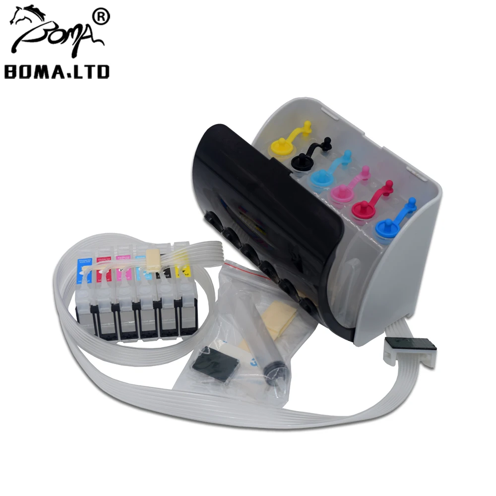 BOMA.LTD 1390 1400 1410 1500 1500W 1430 Bulk Ink Ciss Without Chip For EPSON R1390 R1400 R1410 R260 R265 R270 R360 R380 R390