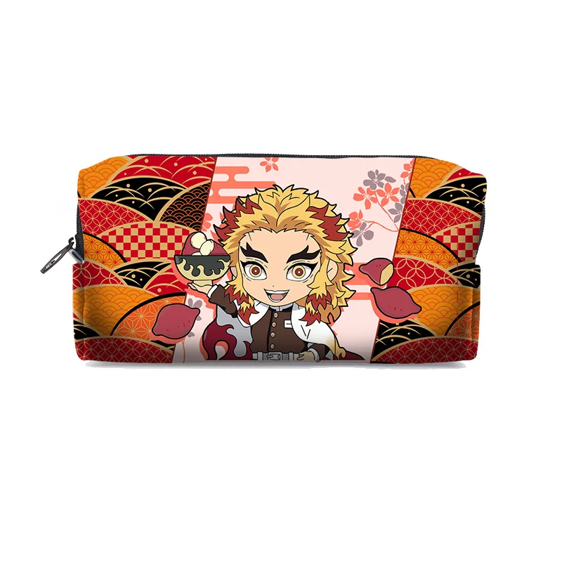 H Kimetsu No Yaiba Demon Slayer Kamado Tanjirou Nezuko, косплей, ручка, чехол-карандаш, косметичка, макияж, канцелярская сумка, подарок - Цвет: H