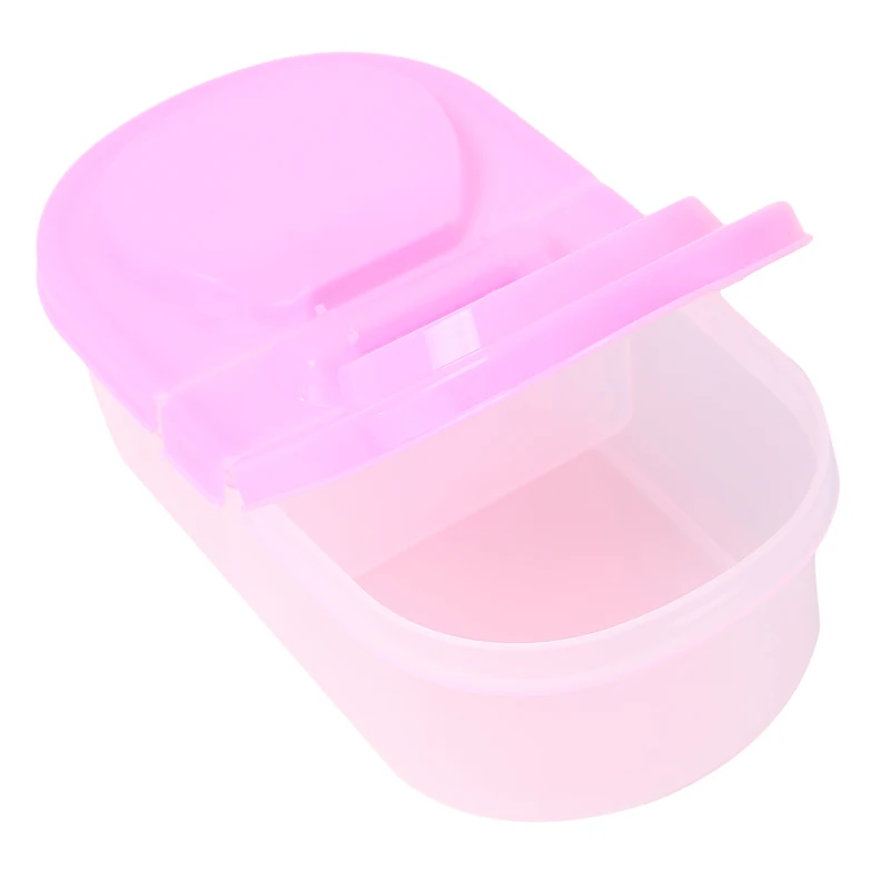 Creative Box Multi-function Storage Double Grid Box Vagetables Fruit Food Pantry Storage Organizer Kitchen Accessories - Цвет: pink