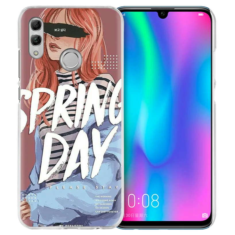 Чехол для девушек Save Me Kpop для huawei Honor 8X Y9 20 9 10 Lite Play 8C 8A Pro V20 20i Y6 Y7 Y5 Жесткий Чехол для ПК