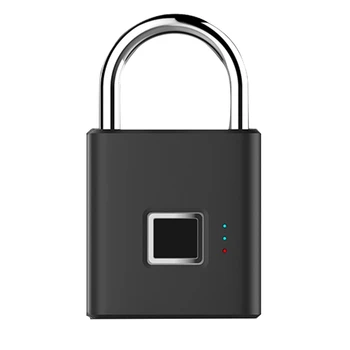 

Smart Fingerprint Padlock Waterproof Electronic Lock Household Padlock Anti-Theft Lock for Gym Cabinet Dormitory