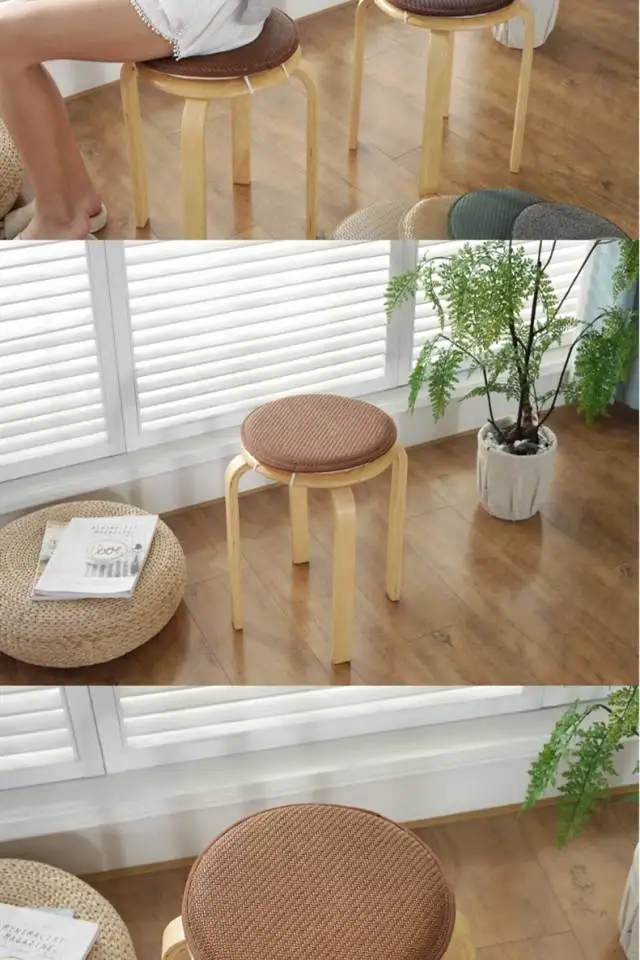 Удобная кухонная внутренняя подушка для сиденья Ягодицы Подушка для стула Нескользящая подушка для стула круглая подушка для стула губка толстое сидение