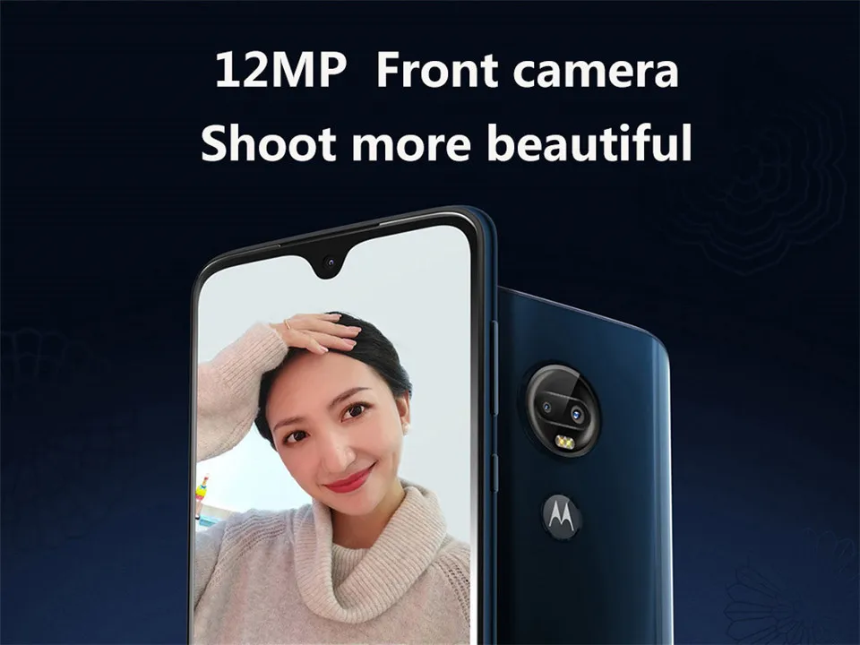 Motorola G7 Plus MOTO 6,2" 2280x1080 пикселей 4 ГБ/6 ГБ 128 Гб Смартфон 16,0 Мп/12,0 МП камера Snapdragon 636 Android 9,0 телефон