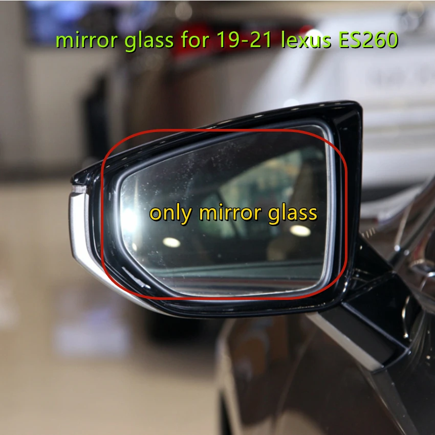 

Original Left 574784 Right 574783 Car Door Rear View Mirror Assembly Lens Glass For 2019-2021 Lexus ES260 Auto Accessories