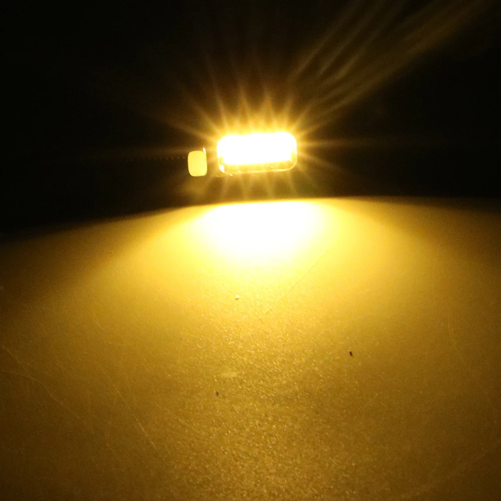Тёплый белый LEEPEE 2 шт. 12 В светодиодный 5630 SMD винтовая лампа на болтах для автомобиля мотоцикла задний светильник для автомобиля номерной знак светильник аксессуары для автомобиля Стайлинг автомобиля - Испускаемый цвет: Тёплый белый