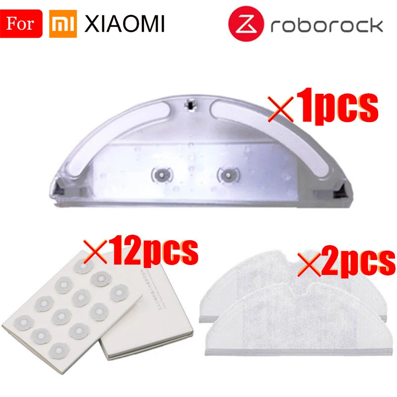 Тряпка для мытья сухой воды бак швабра и фильтр Запчасти пылесоса наборы Xiaomi Roborock