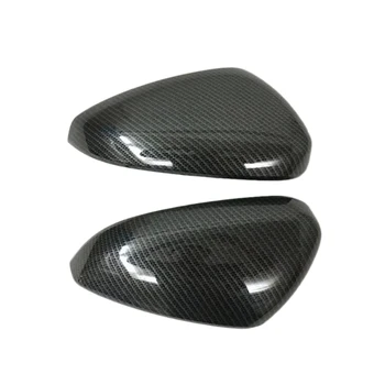 

Left/Right Car Rearview Mirror Cover Side Wing Cap Shell Case Trims for Peugeot 3008 GT 3008GT 2017 2018