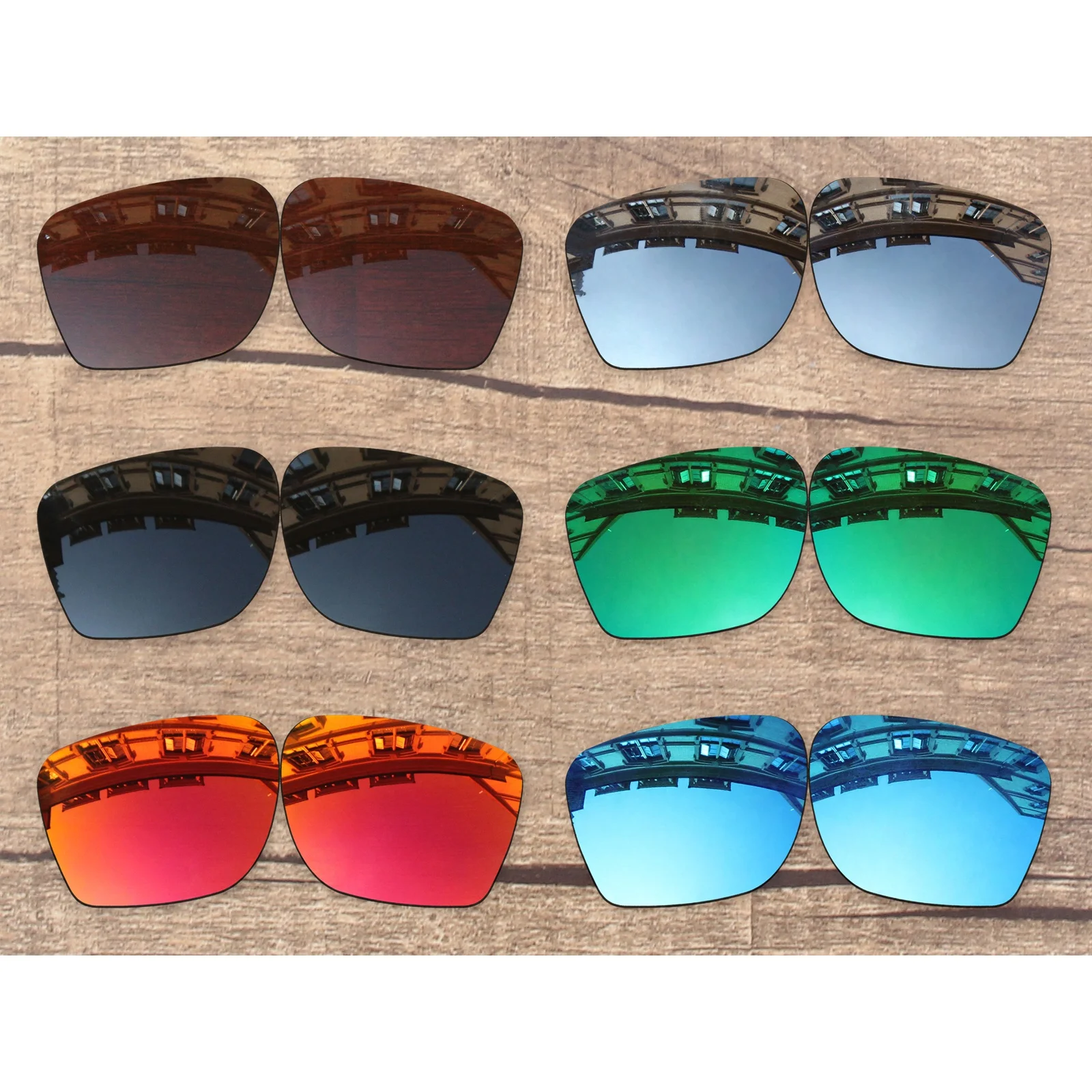Vonxyz 20 + Scelte Di Colore Lenti Di Ricambio Polarizzate Per-Oakley Sillas Oo9448 Telaio 57Mm