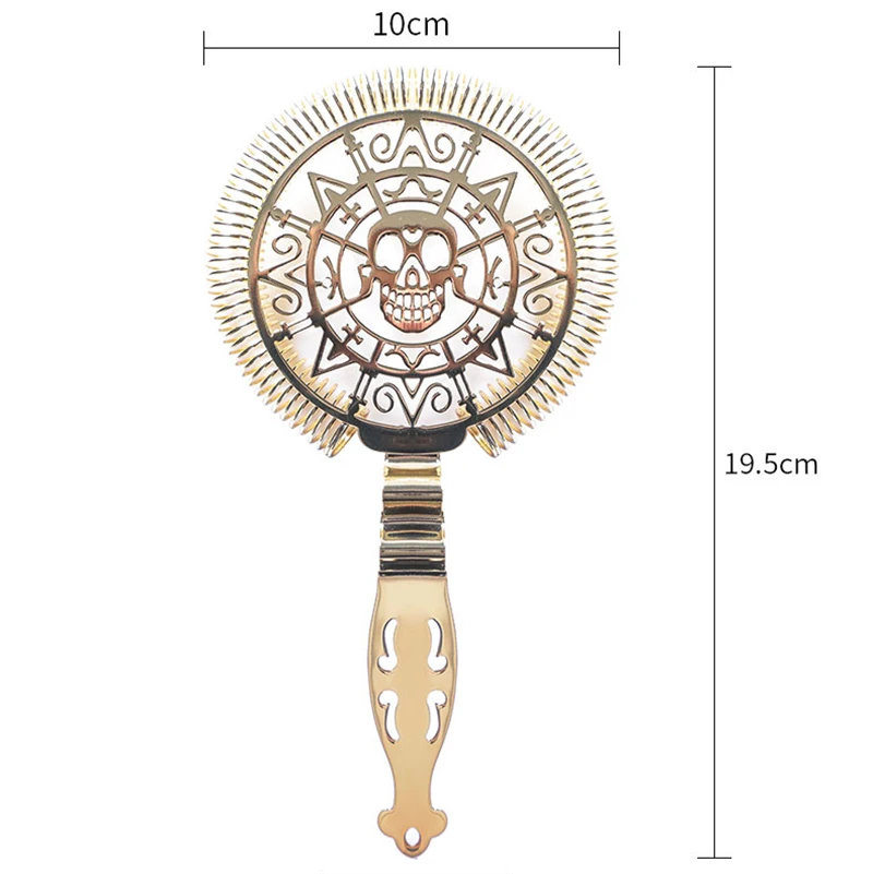 Premium Stainless Steel Hawthorn Cocktail Strainer - Professional Bar Tool