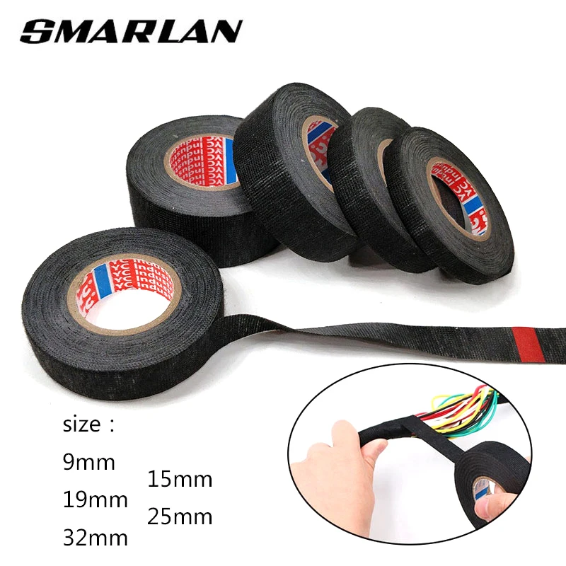 50-1pcs Ultra Thin Nylon Repair Tape Strong Adhesive Cloth Tape for Data  Cable Earphone Wire