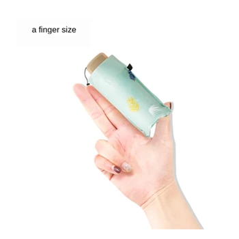 

B-LIFE Mini Manual Compact Umbrella NeverWet technology Small Umbrella for Travel Mini Compact Umbrellas Lightweight for Sun UV