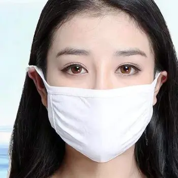 

10Pcs/Set Unisex Anti Dust Cotton Mouth Mask Double Layer Washable Mouth-Muffle