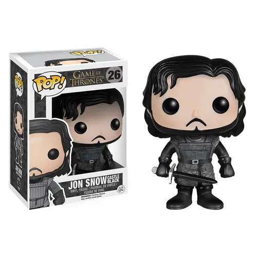 Arya stark Funko pop игра ThronesJon Snow daeneris Targaryen Drogon модель Фигурка Коллекционная модель игрушки для подарка аниме фигурка