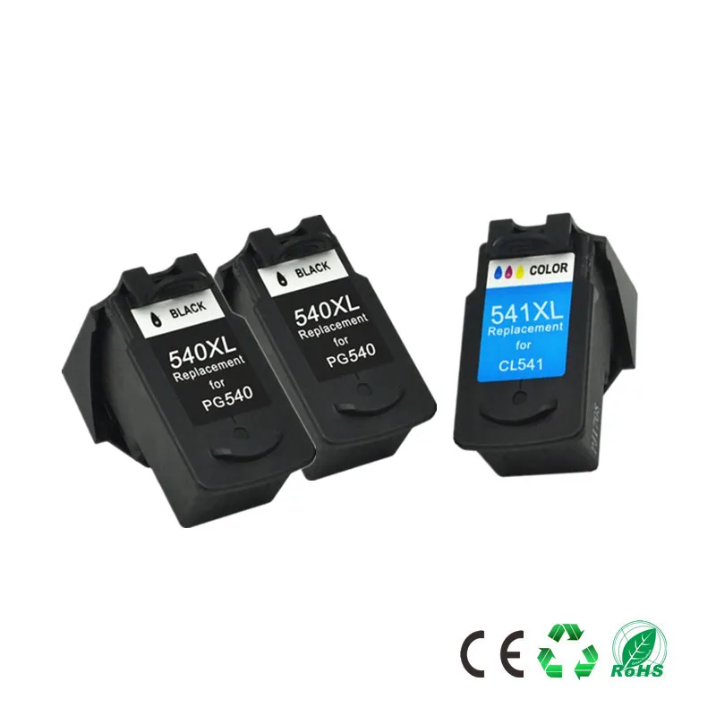 PG-540 CL-541 для Canon PG540 CL541 чернильный картридж pg 540 для Canon Pixma MG4250 MG3250 MG3255 MG3550 MG4100 MG4150 принтер - Цвет: 2Black 1Color