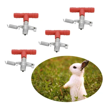 

10PCS Rabbit Drinker Rustproof Automatic Professional Design Rabbit Feeder for Ferrets