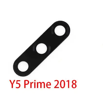 2 шт./лот, задняя камера стеклянный объектив для huawei Y5 Y6 Y7 Pro Y9 Prime P Smart стекло для камеры с клеевым клеем - Цвет: Y5 Prime 2018