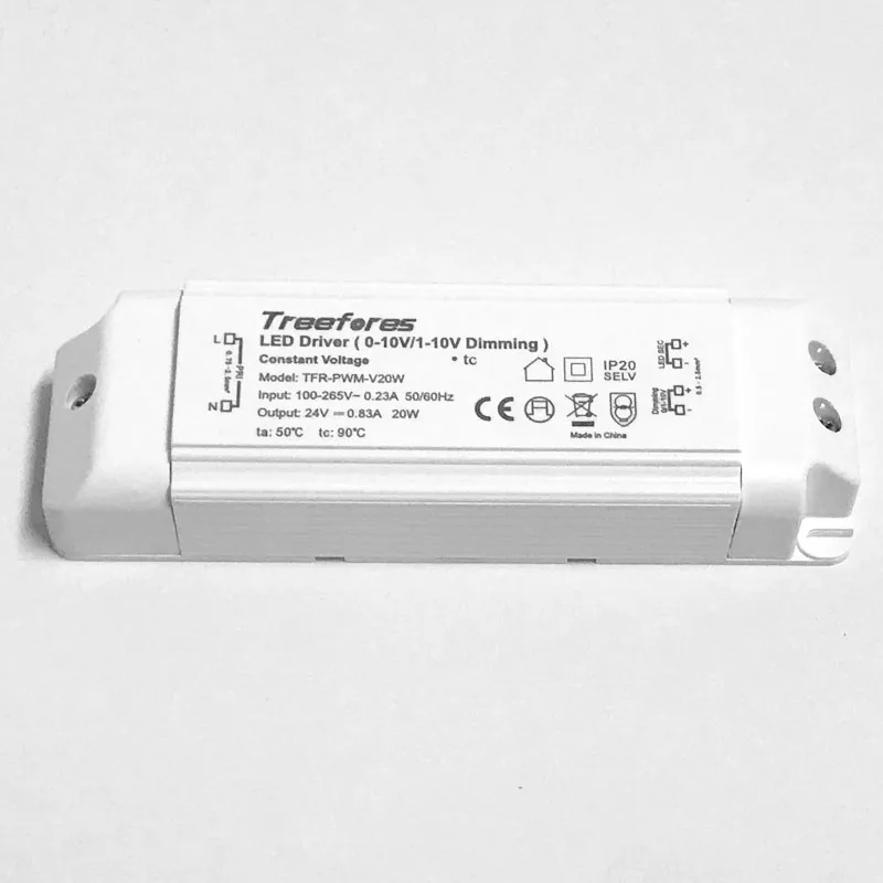 350mA 500mA 700mA 900mA 1050mA мощностью 10 Вт, 20 Вт, 30 Вт 0-10В ШИМ затемнения светодиодный трансформатор AC90V-305V для DC7-80V CE SAA