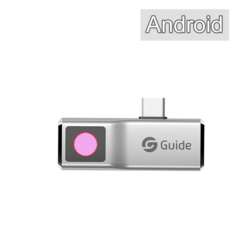 Android Silver Мини-тепловизор для мобильного телефона Термография умный дом многофункциональная камера ночного видения для осмотра зданий - Цвет: Android Silver