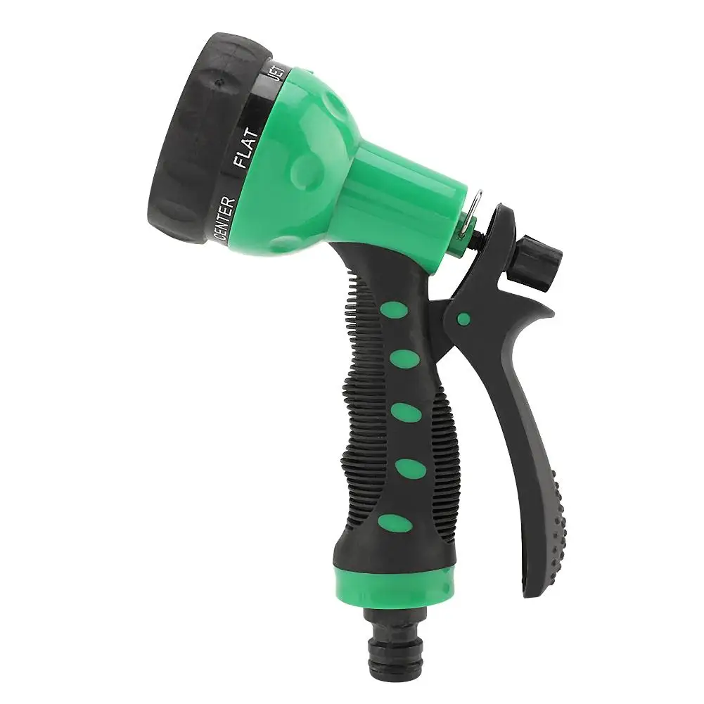 15M Garden Watering Retractable Water Spray Gun Vegetable Field Watering Green Irrigation Set with Tube Tool