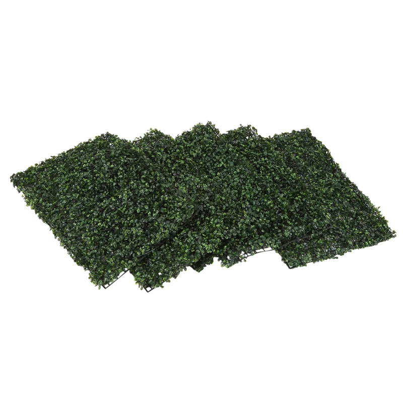 

5PCS 40X60Cm Artificial Grass Lawn Turf Simulation Plant Beautification Wall Decoration Green Lawn Store Picture Background Gras