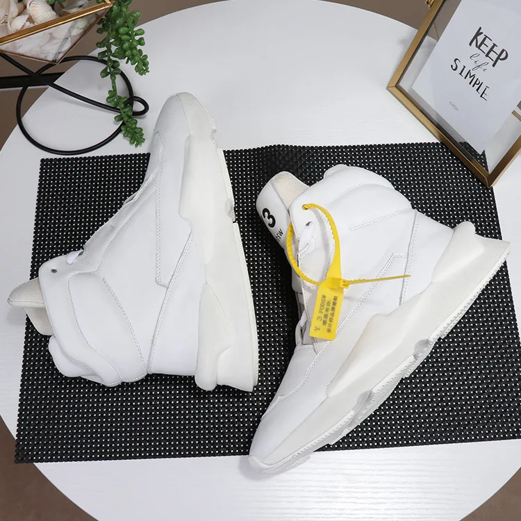 

Winter New Style Y3fodsw High Shoes Men Darth Vader Genuine Leather Casual Leather Boot plus Velvet Boots Trend Shoes in Guangzh