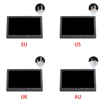 

10.1 Inch Multifunction Portable Computer Video Security Travel Smart HD Car Mounted Monitor High Compatibility Display Easy Use