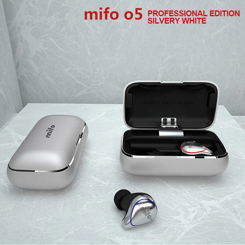 

Mifo O5 New Bluetooth 5.0 Earphone Waterproof Noise Cancelling Earphone 2600 mAh Charging Cabin True Wireless Sports Earbuds