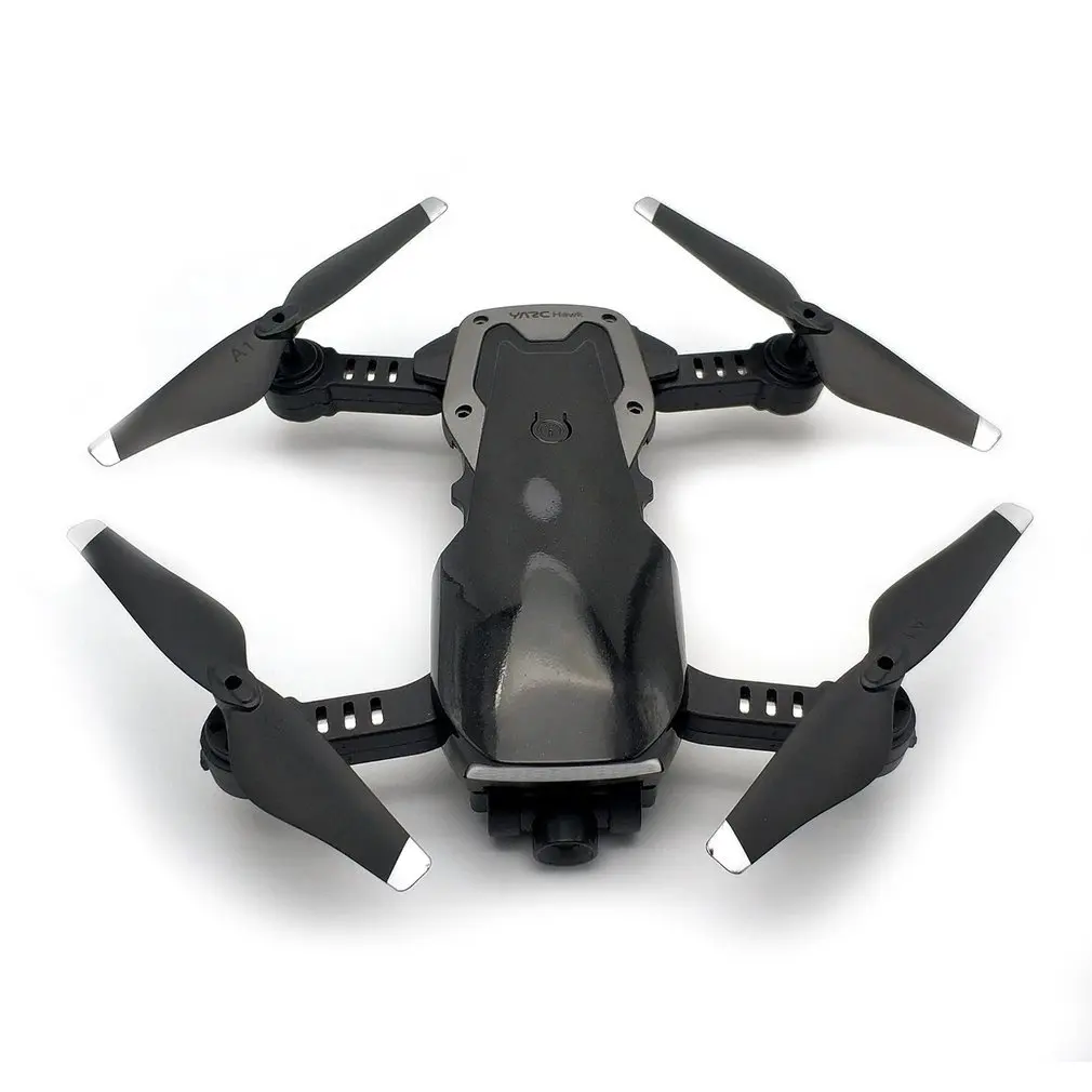 BLACK 0.3MP 2CELL LH-X41WF дрона с дистанционным управлением 6-осевой Мини Складной Дрон FPV 2.0MP 720P HD Камера Выдержка Взлет/посадка Дрон jjrc w/3 батарейки - Цвет: BLACK 0.3MP 2CELL