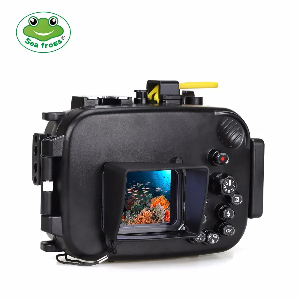 SeaFrogs TG4 60m/195ft Underwater Diving Waterproof Housing Camera Case