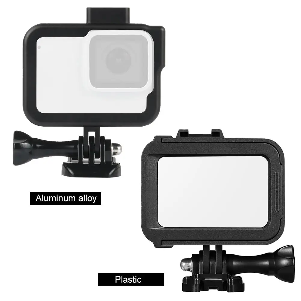Camera Accessories Hot Cold Boots Extended Fixed Protective Shell Aluminum Alloy Plastic Camera Protective Frame Camera Frame for Gopro8 Camera