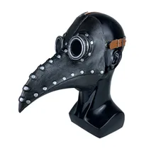 Bird-Mask Doctor Halloween Cosplay-Props Medieval New Adult Steampunk Plague Latex Beak