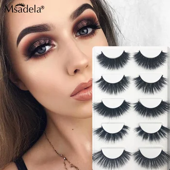 

Mink Eyelashes Natural Eye Makeup Tools Long Set faux cils Bulk Eyelash Extension Eyelash Packaging Box False Eyelashes Beauty