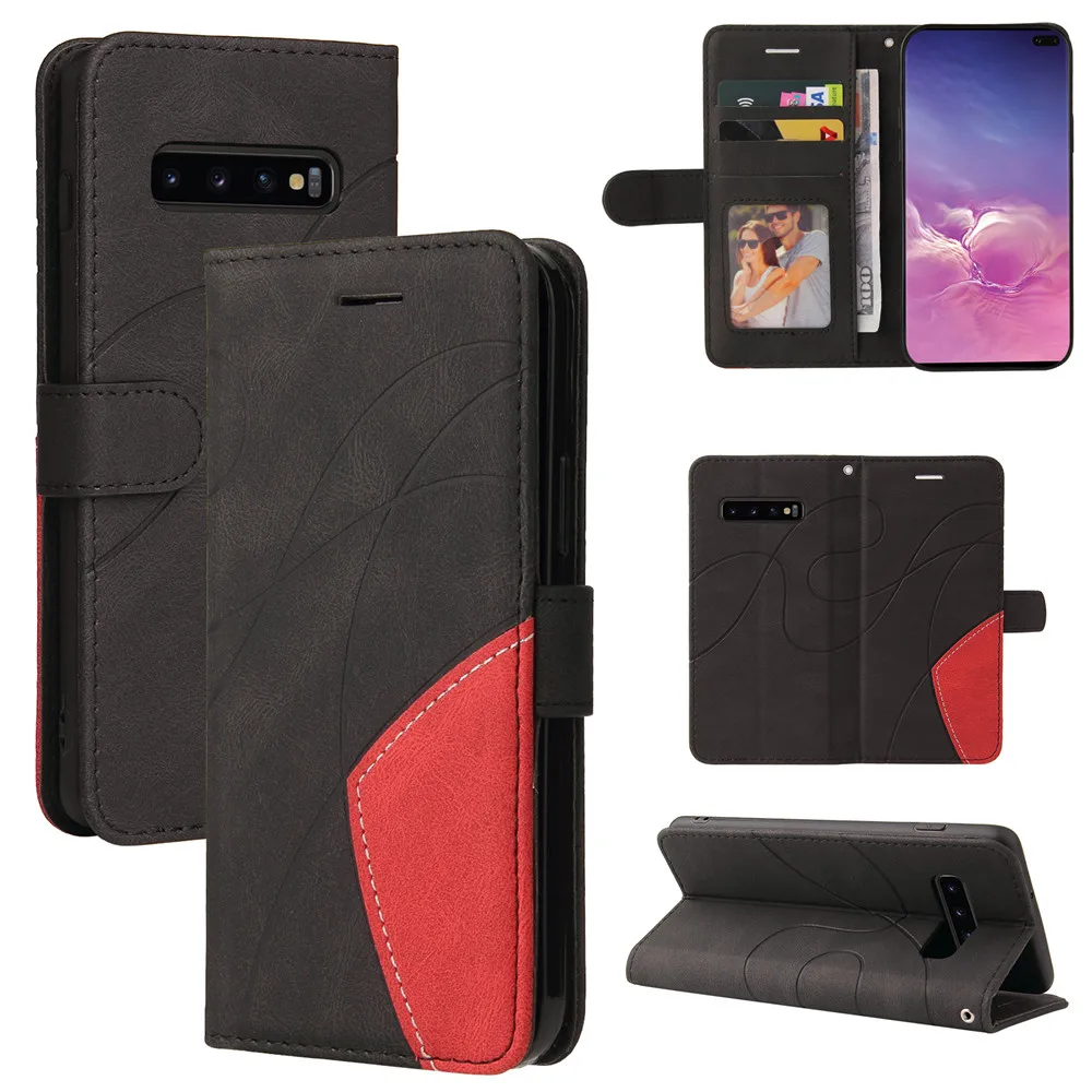 Leather Flip Cover Samsung Case