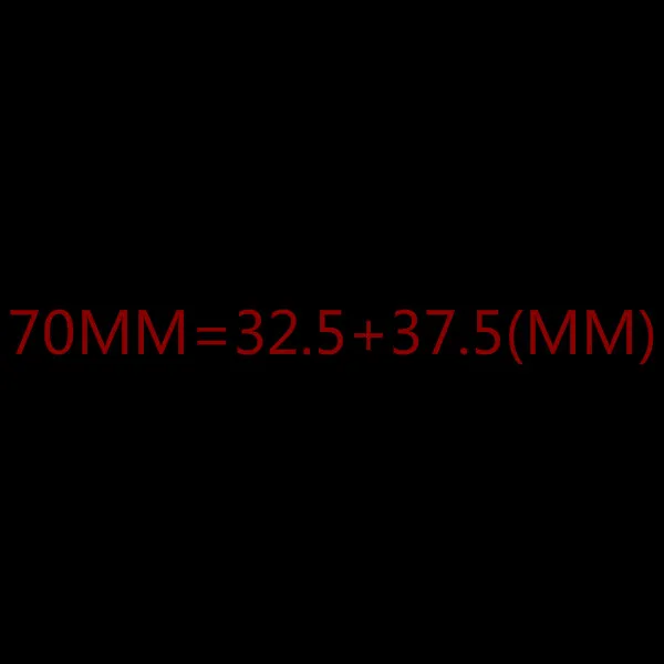 70mmp Противоугонный дверной замок класса C, медный замок, цилиндрический замок для безопасности, основные цилиндры, ключ 65 мм-110 мм, дверной цилиндрический замок с 8 ключами - Цвет: 70mmp