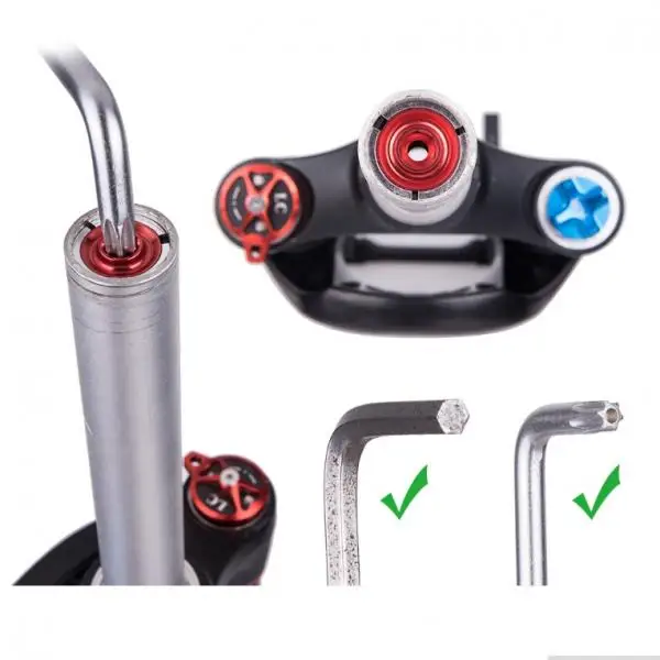 2pcs Mountain Road Bike Bicycle Headset Star Nut for fork 1-1/8 Inch