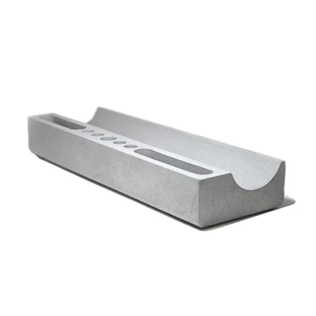 

3d Pen Holder Storage Box Concrete Molds Multi Specification Mobile Phone Bracket Pendants Office Decoration Silicone Mold