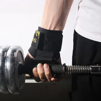 

Adjustable Weight Lifting Hook Training Gym Grips Straps Fitness Gloves Wrist Support Weights Power Weightlifting Dumbbell Hook