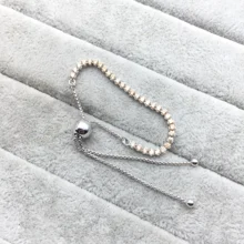 925 пробы Серебряный Классический Goden сверкающая нить браслет женский шарм Индивидуальные ювелирные изделия