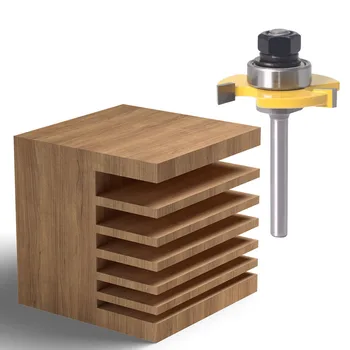 

Cutting Router Bit Trimming Engraving Flute Slot Cutter Tools Milling Yellow
