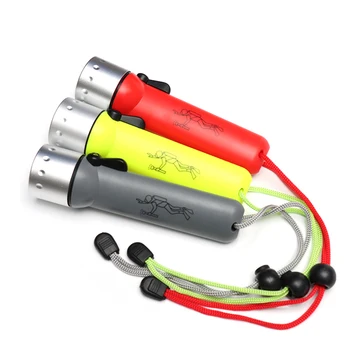 الغوص مصباح يدوي السوبر مشرق 2000LM Q5 مقاوم للماء تحت الماء فلاش الغوص العميق الغوص LED معدات إضاءة الغوص - Image 2