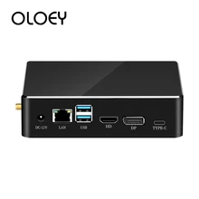 Мини ПК 8-го поколения Intel Core i7-8565U i5-8265U CPU 2 * DDR4 M.2SSD HDMI DP 4K 60fps 6 * USB Type-C WiFi Window 10 HTPC компьютер неттоп(China)