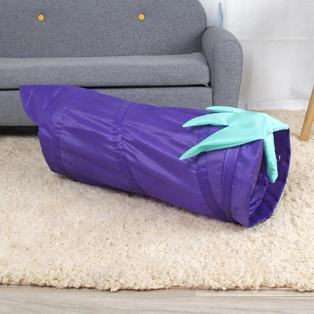 HobbyLane Funny Hide Folding Tunnel Interactive Toy for Pet Cat Summer Supplies Interactive Pet Socket Drill